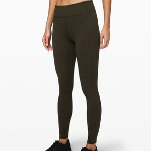 Lululemon Speed Up Tight 28” dark olive